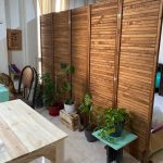 پارتیشن چوبی پاراوان 50 در 180 سانت.