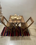 میز و صندلی تاشو چوبی مسافرتی - تصویر 3