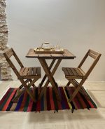 میز و صندلی تاشو چوبی مسافرتی - تصویر 5