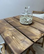 میز و صندلی تاشو چوبی مسافرتی - تصویر 4