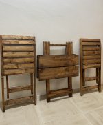 میز و صندلی تاشو چوبی مسافرتی - تصویر 2