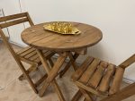 میز و صندلی تاشو گرد قطر 60 - تصویر 3
