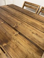 میز و صندلی تاشو چوبی 4 نفره - تصویر 5