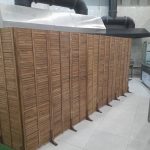 پارتیشن چوبی 50 در 180 سانت کد 002