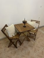 میز و صندلی چوبی تاشو مسافرتی - تصویر 3
